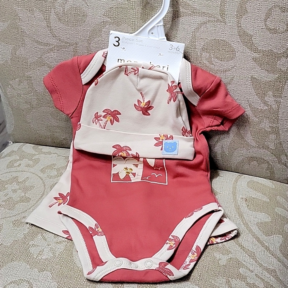 MOM CHERI BABY 3 PC NWT SET NWT